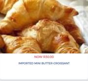 Imported mini butter-croissant