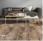 Laminate Flooring Mount Oak 2 Strip 7mm/2.245Sqm/Box-Per Sqm