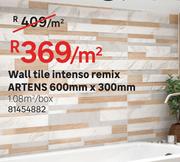Artens Wall Tile Intenso Remix  600mm x 300mm-1.8 Sqm/Box