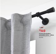 Curtain Pole Dia 28cm Extendable 240cm-400cm