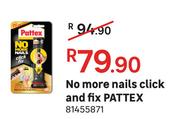 Pattex No More Nails Click & Fix