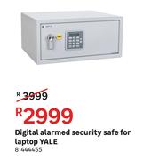 Yale Digital Alarmed Security Safe For Laptop
