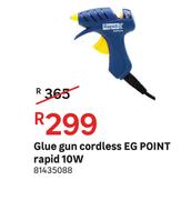 Rapid 10W EG Point Glue Gun (Cordless)
