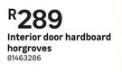 Horgroves Hardboard Interior Door
