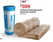 Knauff 135mm 9 Sqm Glasswool Ceiling Insulation
