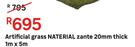 Naterial Zante 20mm Thick Artificial Grass-1m x 5m