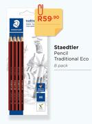 Staedtler Pencil Tradition Eco-8's Pack