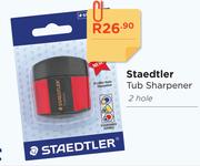 Staedtler Tub Sharpener (2 Hole)