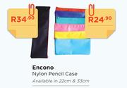 Encono Nylon Pencil Case 22cm
