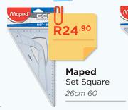 Maped Set Square 26cm 60°