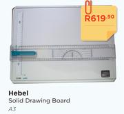 Hebel Solid Drawing Board A3