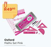 Oxford Maths Set (Pink)