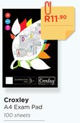 Croxley A4 Exam Pad 100 Sheets