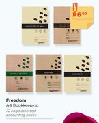 Freedom A4 Book Keeping 72 Page