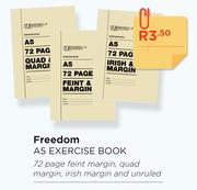 Freedom A5 Exercise Book 