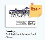 Croxley A4 Interleaved Drawing Book 24 Page