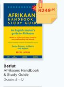 Berlut Afrikaans Handbook & Study Guide Grades 8-12