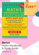 Berlut Maths Handbook & Study Guide Grades 8