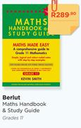 Berlut Maths Handbook & Study Guide Grades 11