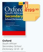 Oxford South African Secondary School Dictionary: Gr 8-12