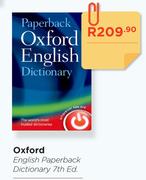 Oxford English Paperback Dictioary 7th Edition