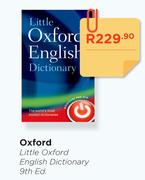 Oxford Little English Dictionary 9th Edition