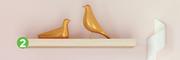 Floating Shelf  Oak 60cm x 23cm x 3.8cm