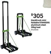 Standers Aluminium Steel 30Kg Load Mini Foldable Handtruck