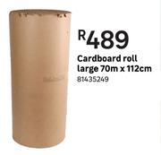 Cardboard Roll Large 70m x 112cm