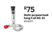 Multi Purpose Hook Hang It All No.33