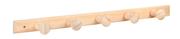 Coat Hanger Natural Pine 2 Hooks