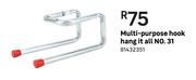 Multi Purpose Hook Hang It All No.31