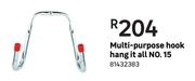 Multi Purpose Hook Hang It All No.15