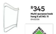 Multi Purpose Hook Hang It All No.11