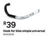 Hook For Bike Simple Universal