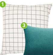 Inspire Chessy Trench Cushion Cover 45 x 45cm 81500885