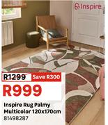 Inspire Rug Palmy Multicolor 120 x 170cm 81498287