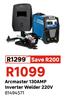 Arcmaster 130 Amp Inverter Welder 220V 81494571