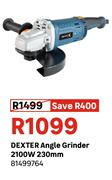 Dexter Angle Grinder 2100W 230mm 81499764