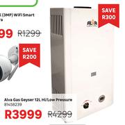 Alva Gas Geyser 12K Hi/Low Pressure 81458239