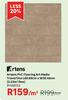 Artens PVC Flooring Art Medio Travertino 81488052 L60.69cm x W30.48cm-Per m²