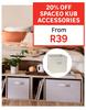 Spaceo Kub Accessories (Priced From)