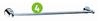 Sensea Style Towel Rail Chrome 65cm 81489481