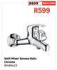 Sensea Natu Chrome Bath Mixer 81486423