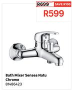 Sensea Natu Chrome Bath Mixer 81486423