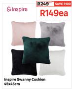 Inspire Swanny Cushion 45 x 45cm-Each