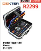 Dexter Tool Set 111 Pieces 81473047