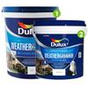 Dulux Weatherguard Exterior Fine Textured Paint Brilliant White-20Ltr