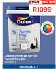 Luxens Universal Acrylic Paint White 81416512-20Ltr