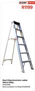 Rise 6 Step Aluminium Ladder 180cm 150Kg 81491096